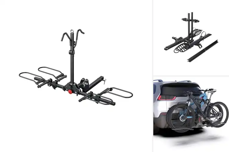 Detailed view of Best 2-Bike Hitch Mount Racks