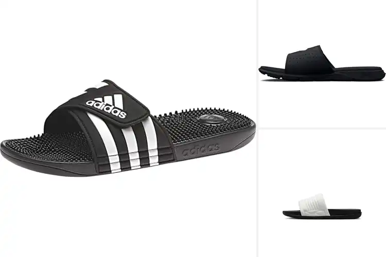 Detailed view of Best Adjustable Slides for Comfort & Style