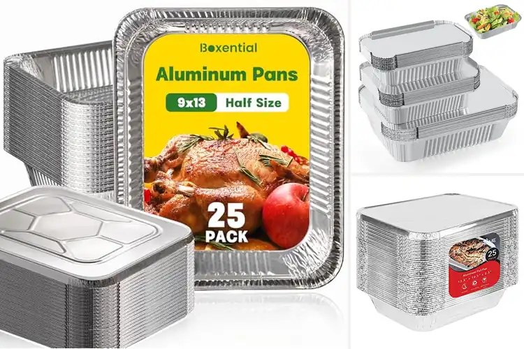 Detailed view of Best Aluminum Foil Pans With Lids