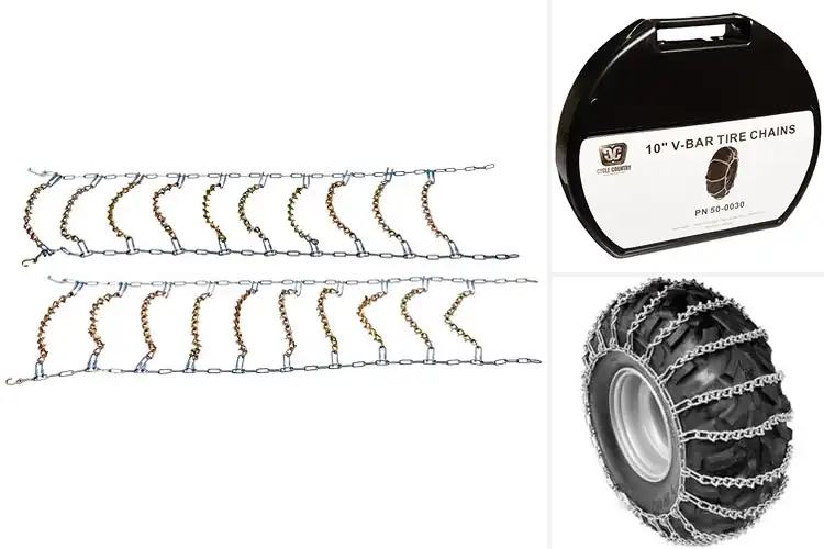 Detailed view of Best ATV Chains: Top-Rated for Traction & Durability