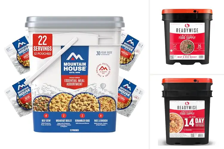 Detailed view of Best Camping Meal Buckets