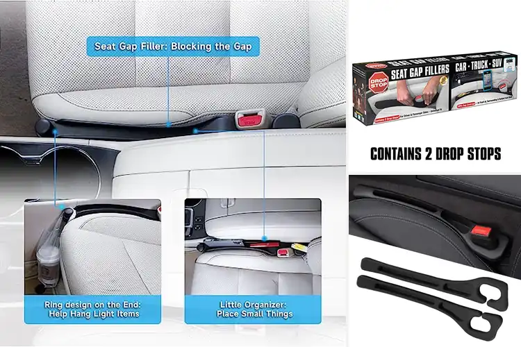 Detailed view of Best Car Seat Gap Organizers