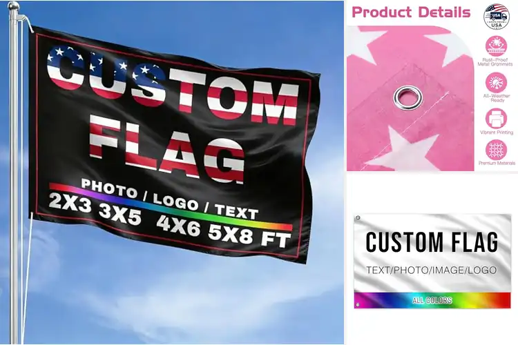 Detailed view of Best Custom Photo Flags: Turn Memories into Bold Decor
