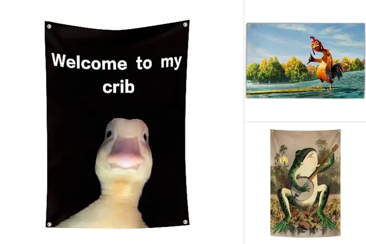 Detailed view of Best Dorm Decor Flags