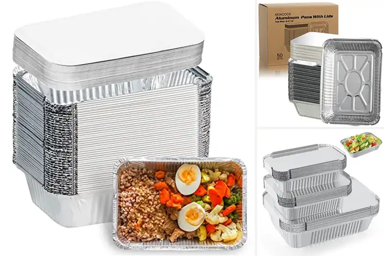 Detailed view of Best Foil Takeout Containers