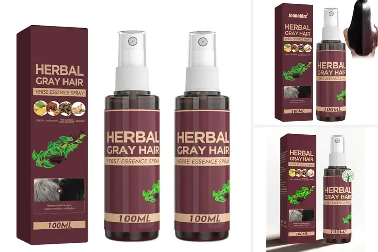 Detailed view of Best Herbal Hair Darkening Sprays: Natural, Chemical-Free