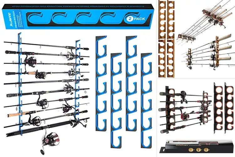 Detailed view of Best Horizontal Fishing Rod Racks