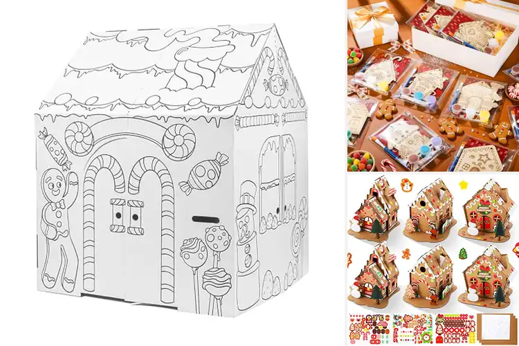 Detailed view of Best Kids Gingerbread Kits: Spark Creativity & Family Fun