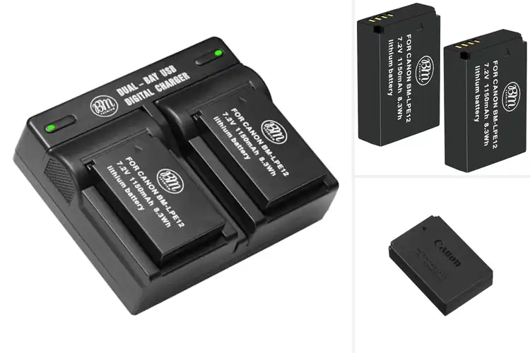 Detailed view of Best LP-E12 Batteries: Reliable Power for Every Canon Shot