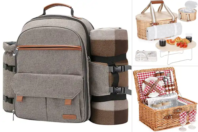Detailed view of Best Luxury Picnic Baskets