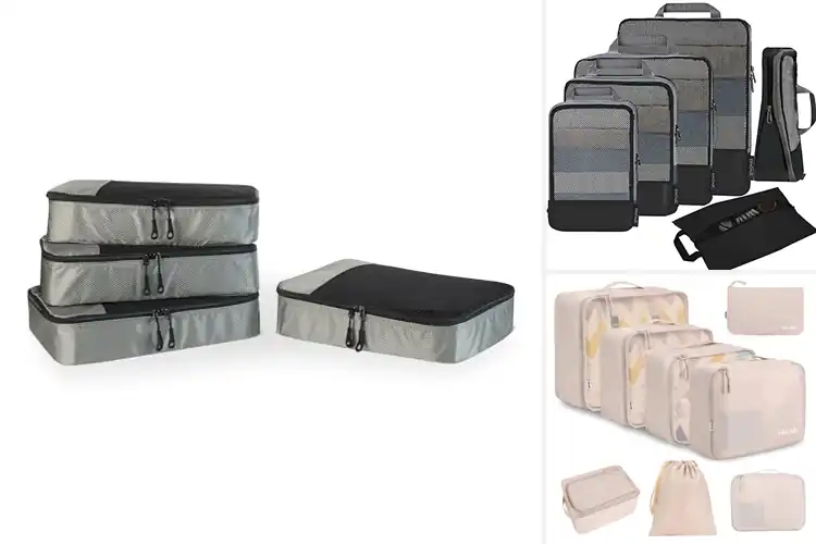 Detailed view of Best Mesh Packing Cubes