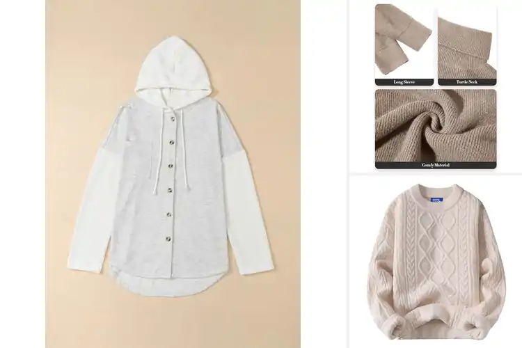 Detailed view of Best Oversized Sweaters: Cozy, Stylish, and Perfect for You