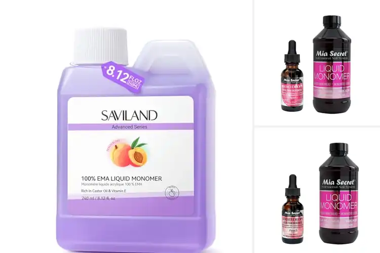Detailed view of Best Peach Scented Liquid Monomers: Fresh Nails, Strong Hold