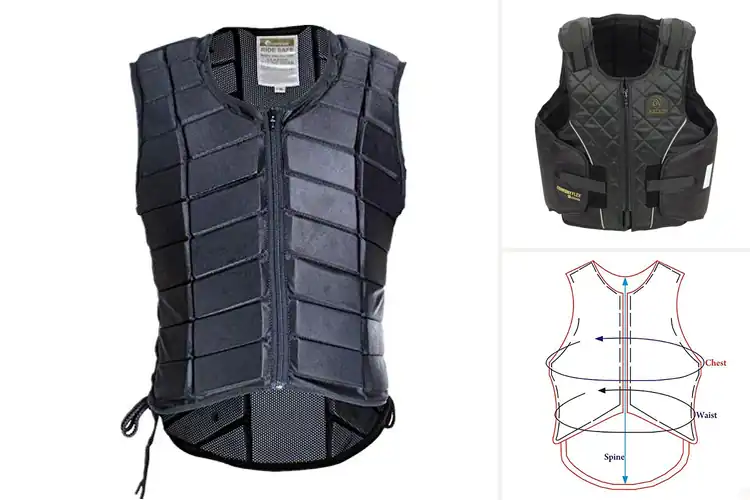 Detailed view of Best Protective Riding Vests