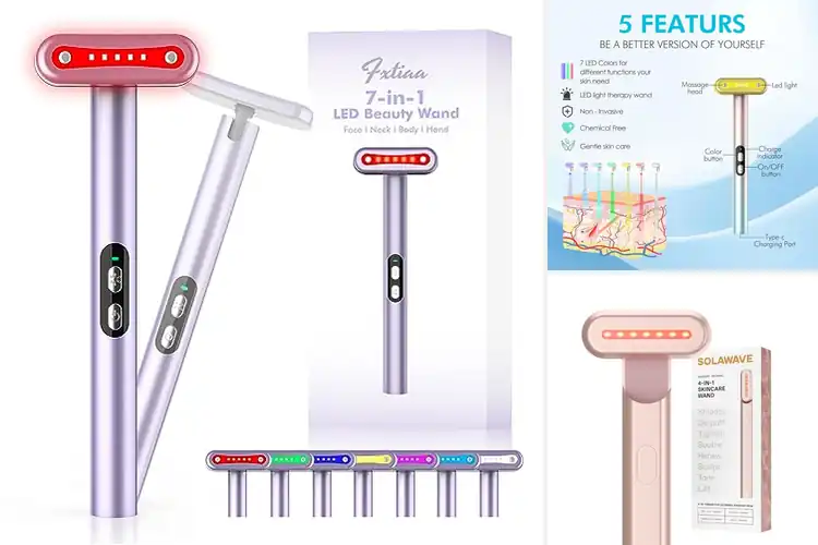 Detailed view of Best Red Light Beauty Wands