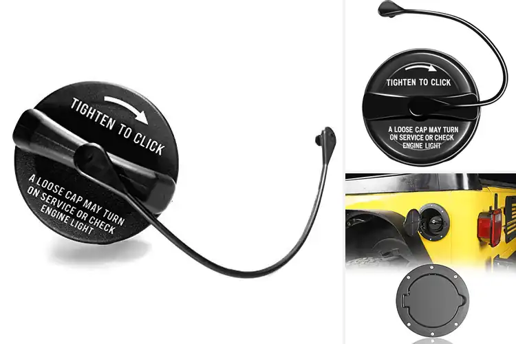 Detailed view of Best Replacement Fuel Caps For Jeep Wrangler TJ