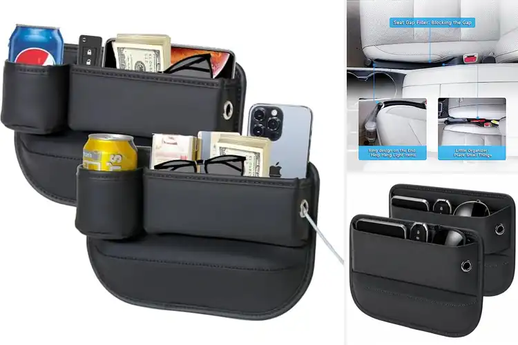 Detailed view of Best Seat Gap Storage Organizers