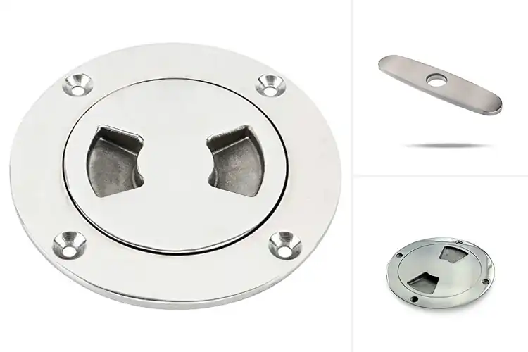 Detailed view of Best Stainless Steel Deck Plates