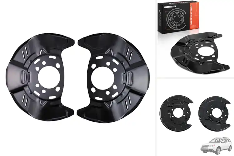 Detailed view of Best Subaru Forester Brake Dust Shields