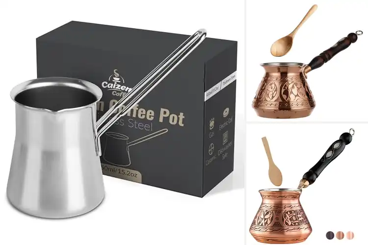 Detailed view of Best Turkish Coffee Pots