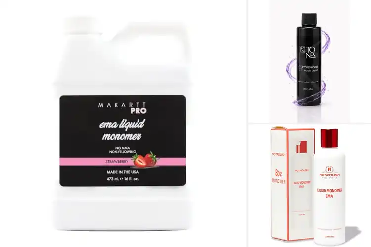 Detailed view of Best USA Made Liquid Monomers: Strong, Low Odor, MMA-Free