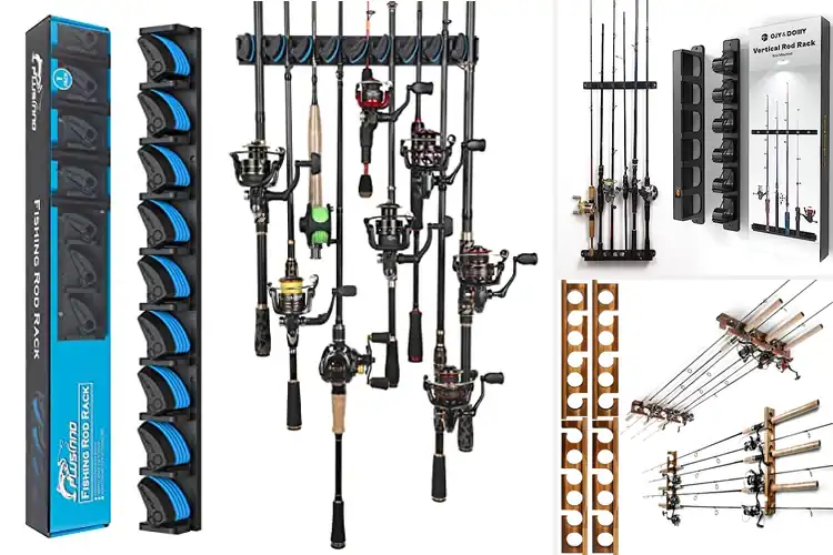 Detailed view of Best Wall Mounted Fishing Pole Racks