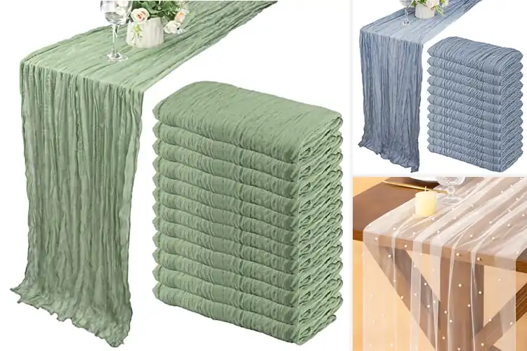 Detailed view of Best Wedding Table Runners To Elevate Your Event