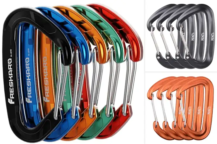 Detailed view of Best Wiregate Carabiners